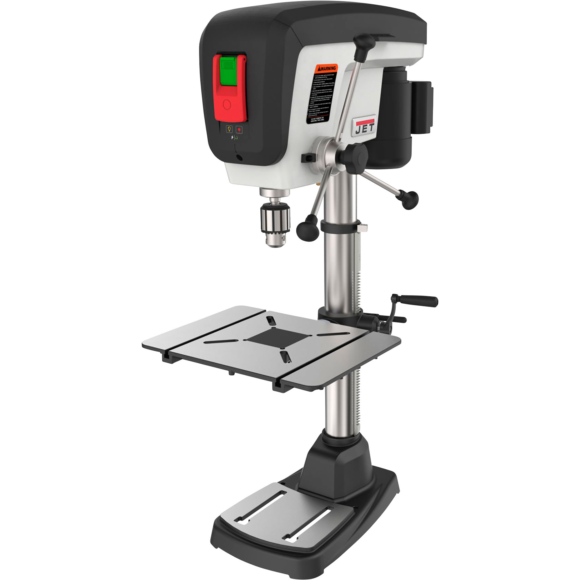 JET Benchtop Drill Press, 16 Speeds, 15in., 3/4 HP, 115 Volt, Model# JDP-15B